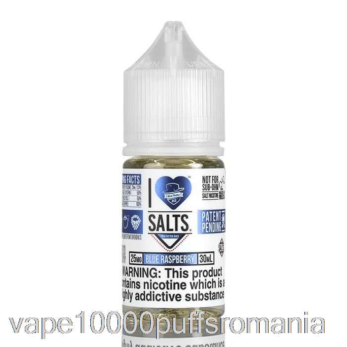 Vape Romania Albastru Zmeura - Iubesc Sarurile - 30ml 25mg